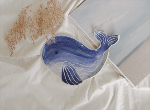Тарелка-кит KIDS (лепка) фото 1