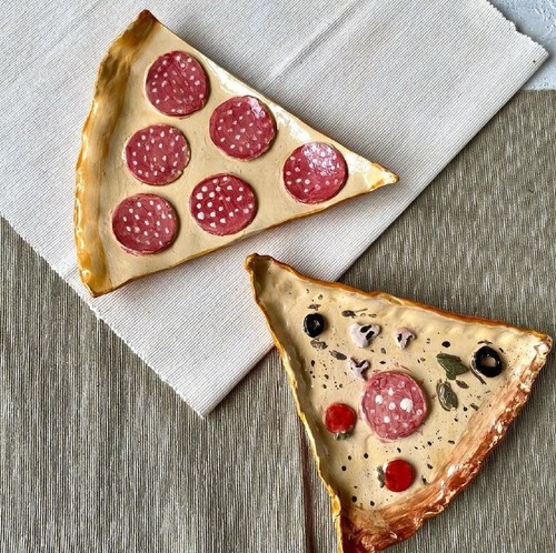 Тарелка-пицца, KIDS,лепка фото 1