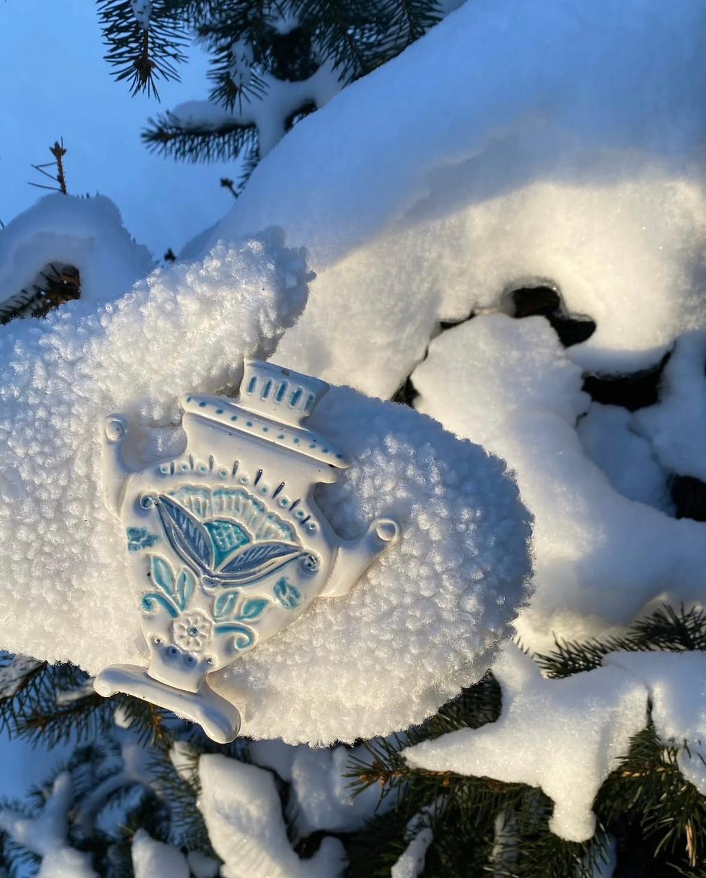 Ёлочные игрушки А ля рус 3 шт, 6+ фото 1