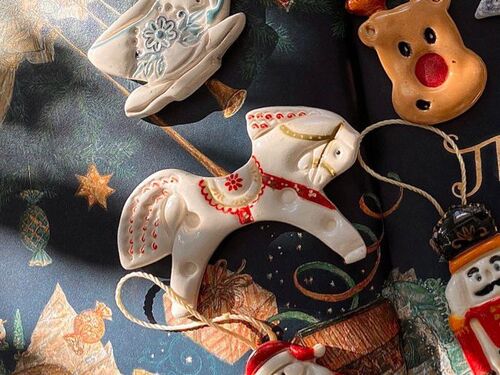 Ёлочные игрушки А ля рус 3 шт, 6+ фото 2