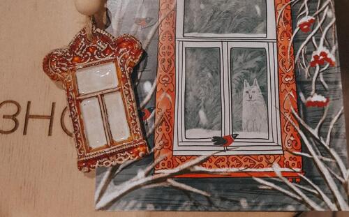 Ёлочные игрушки А ля рус 3 шт, 6+ фото 3