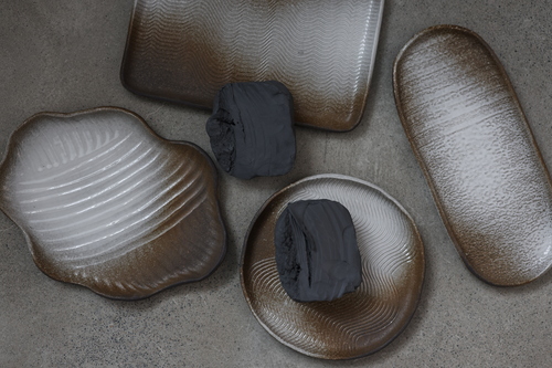 Каменная тарелка, лепка фото 1